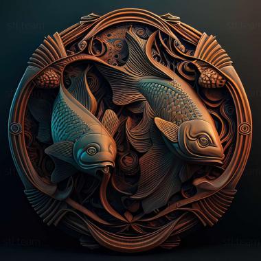 3D model Project Pisces game (STL)